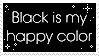 black is my happy color