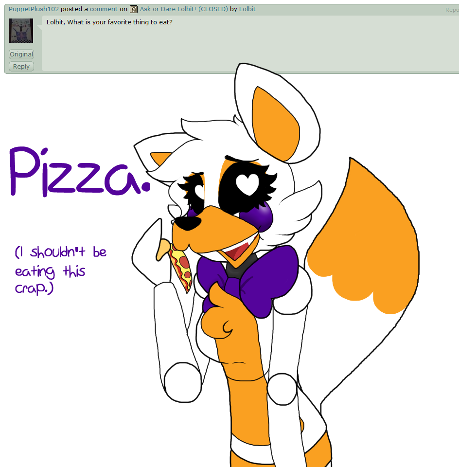 Lolbit Fanart Puzzle. - online puzzle