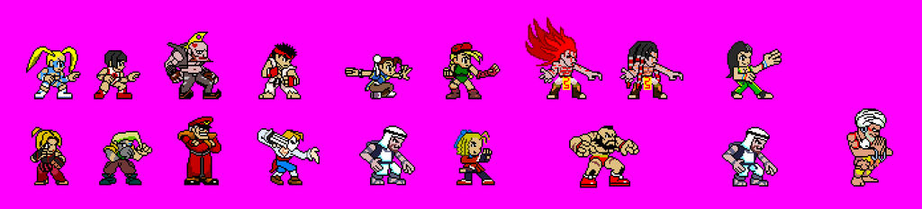 SFV Roster most recent by Ulisan on DeviantArt