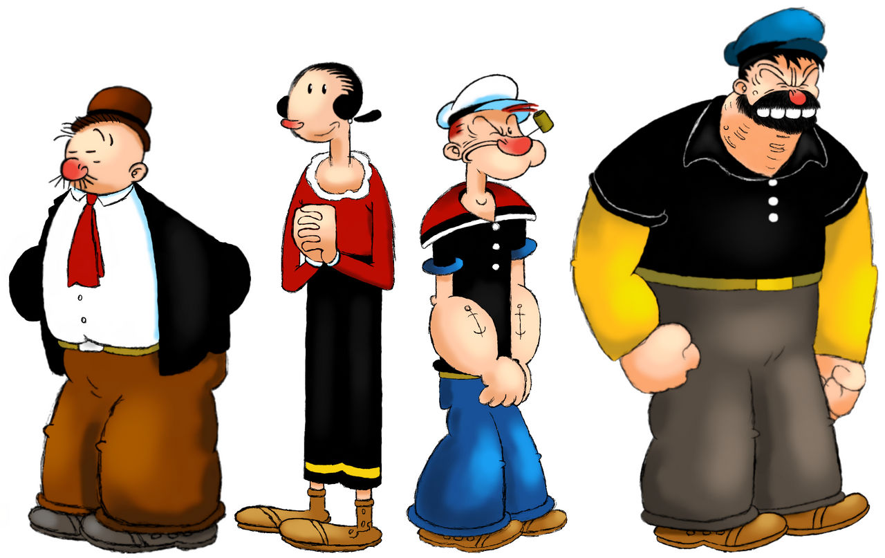 Popeye Gang by Hazblackslick on DeviantArt Popeye Gang by Hazblackslick on DeviantArt
