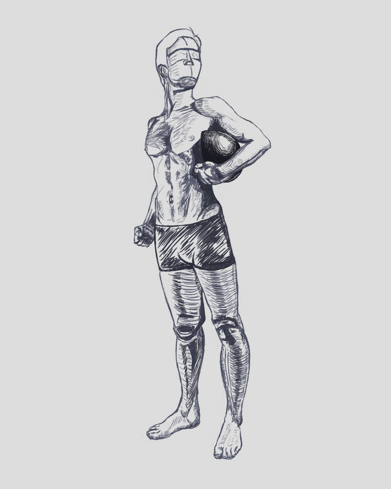 Pose Reference Stance Male Strong Muscular by TMProjection-com on DeviantArt