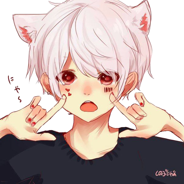 Anime Neko Boy Render by Kotoreh on DeviantArt