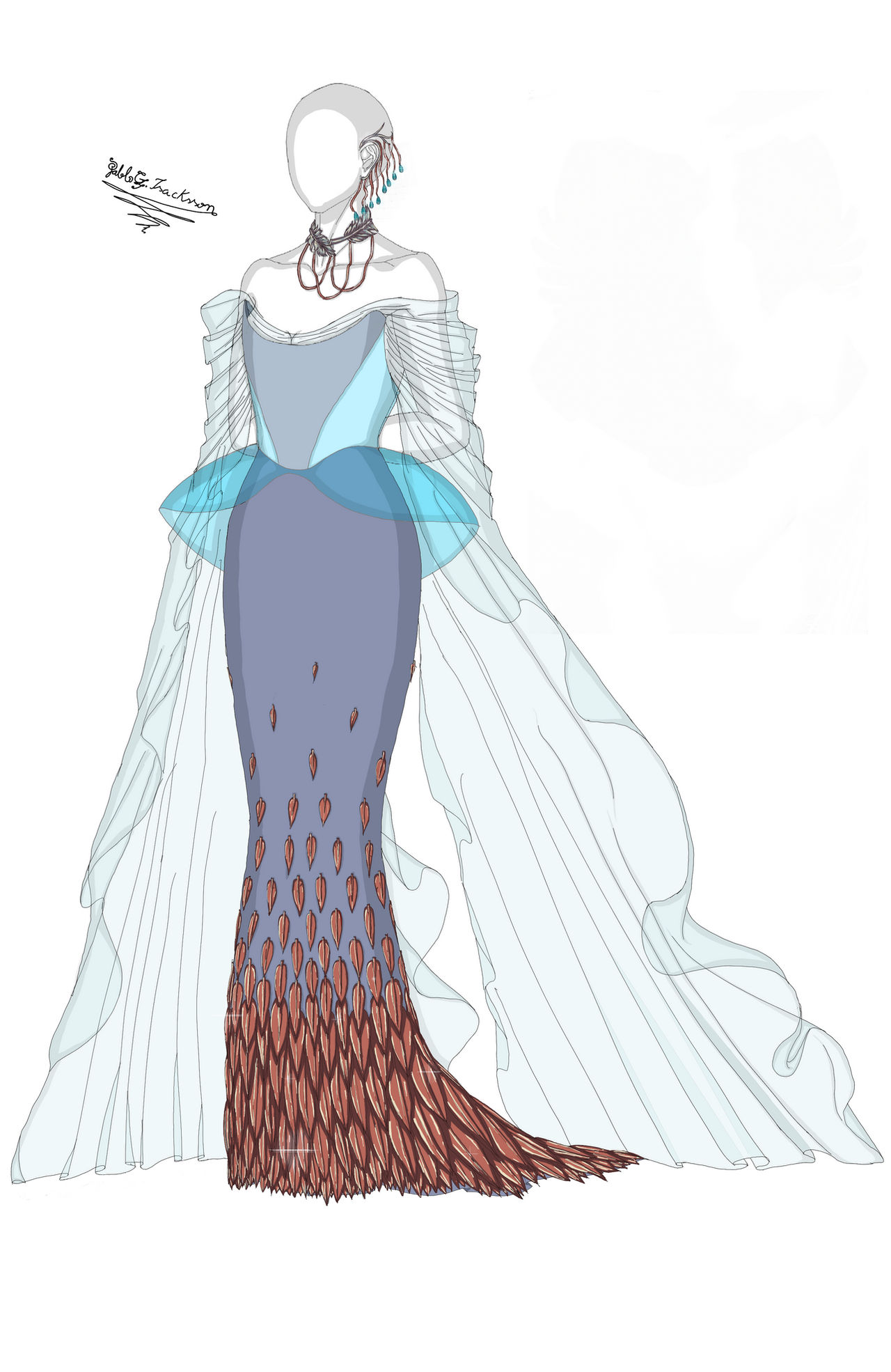 Ravenclaw Robe Draw Ravenclaw Dress by pabloi01 on DeviantArt