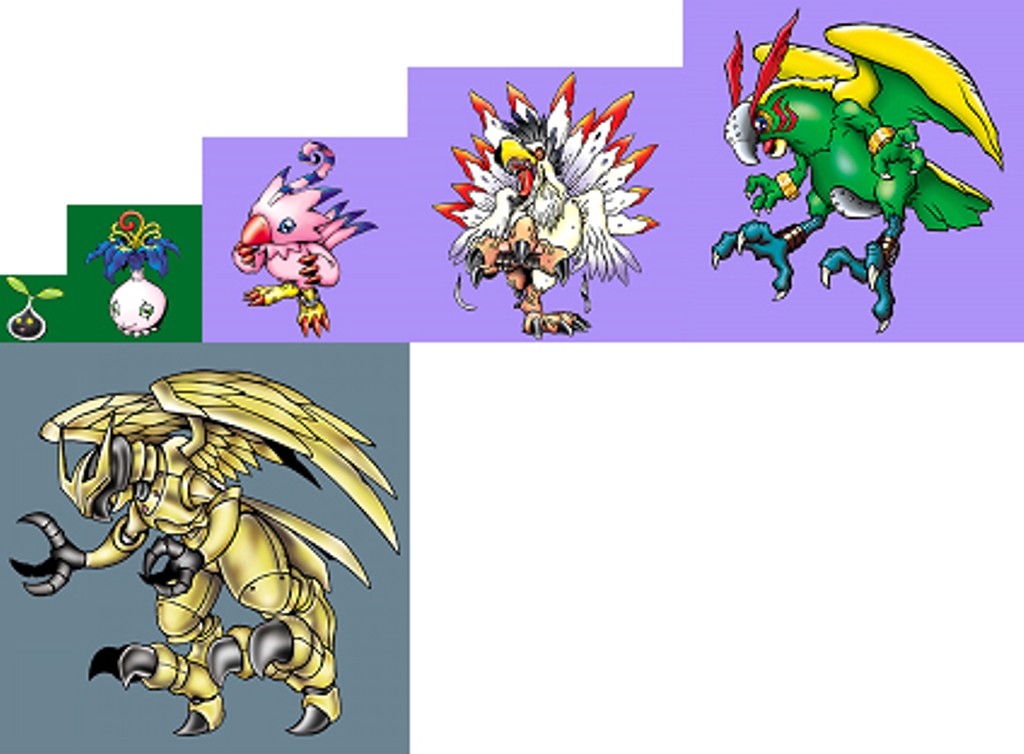 Crossmon Evolution Line by MRuslanY on DeviantArt