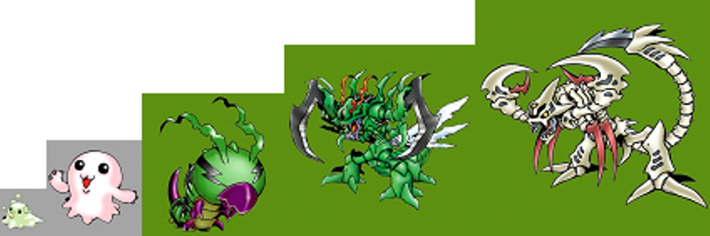 Scorpiomon Evolution Line by MRuslanY on DeviantArt