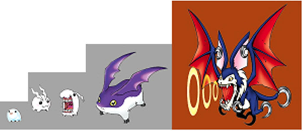 Pipismon Evolution Line by MRuslanY on DeviantArt