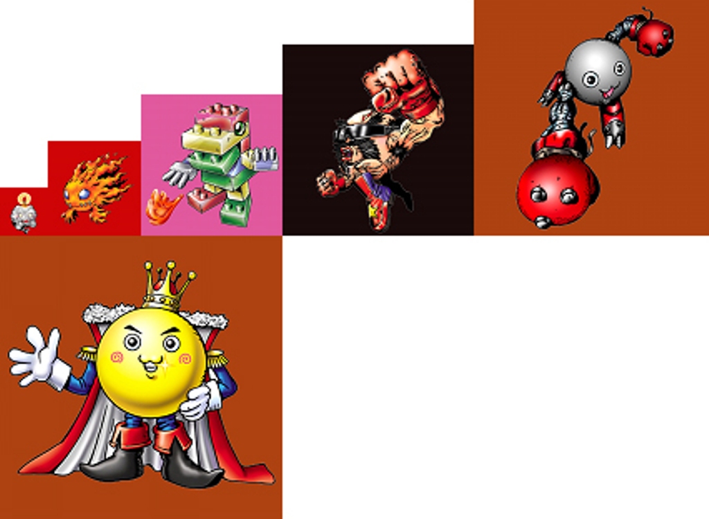 Prince Mamemon Evolution Line By Mruslany On Deviantart