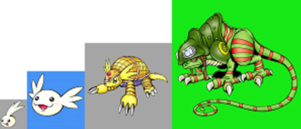 Chamelemon Evolution Line by MRuslanY on DeviantArt