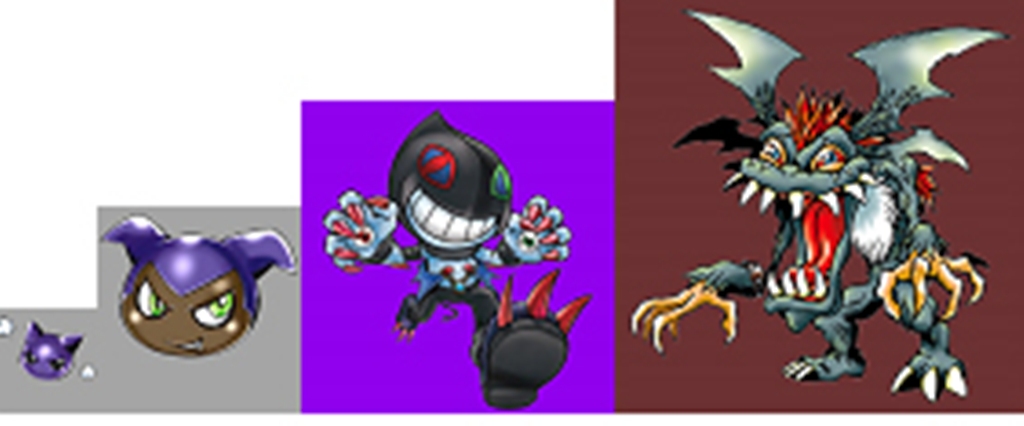 Evilmon Evolution Line by MRuslanY on DeviantArt