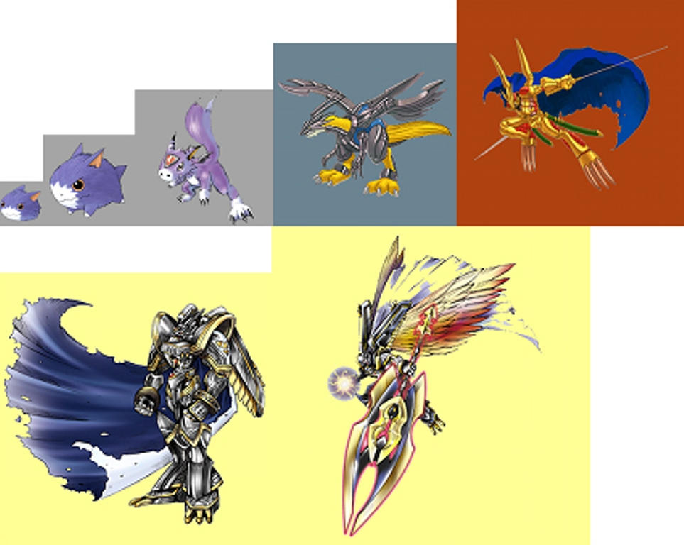 Alphamon Evolution Line by MRuslanY on DeviantArt