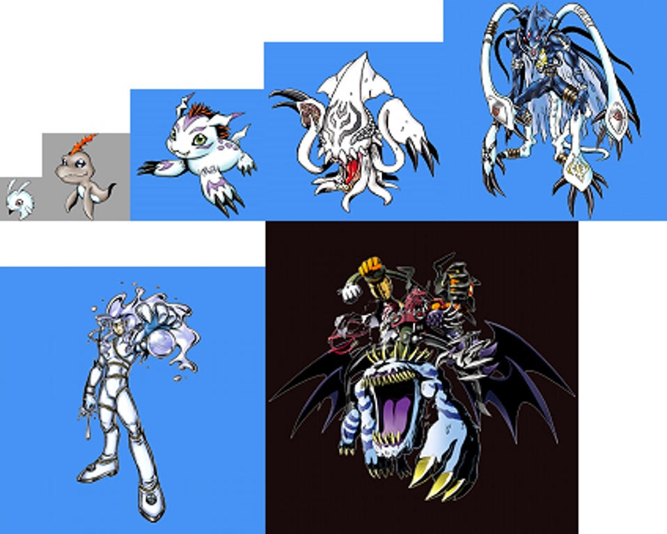 Splashmon Evolution Line by MRuslanY on DeviantArt