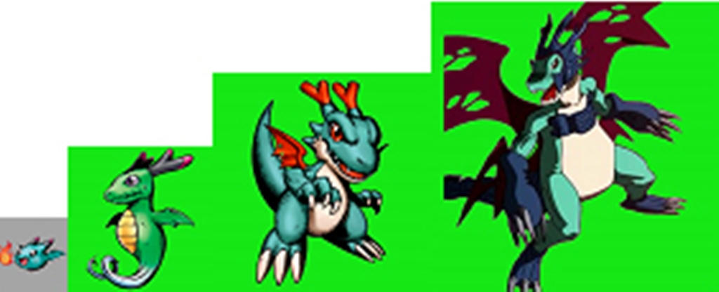 Dracomon + Cyberdramon Evolution Line by MRuslanY on DeviantArt