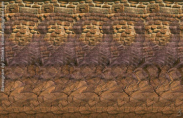 Zodiac sign. 3D-Stereogram