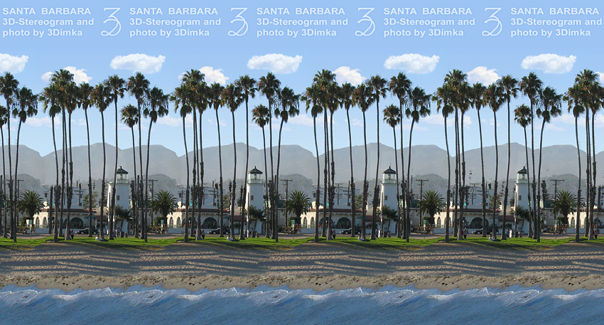 Santa Barbara Stereogram