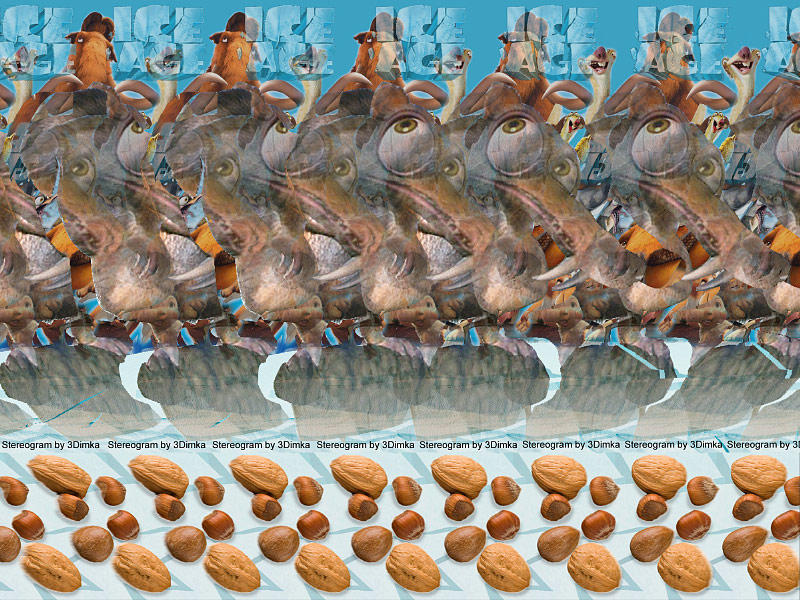 Ice Age Stereogram by 3Dimka on DeviantArt