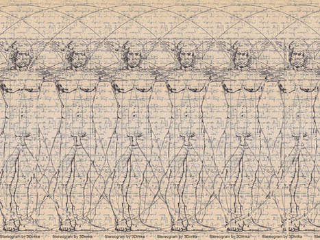 da Vinci Stereogram