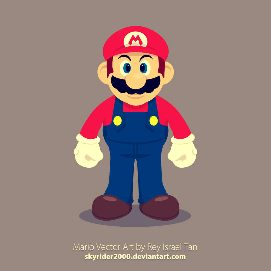 Mario Vector Art by skyrider2000 on DeviantArt