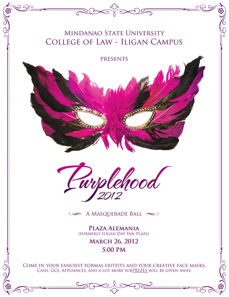 Purplehood 2012 Poster