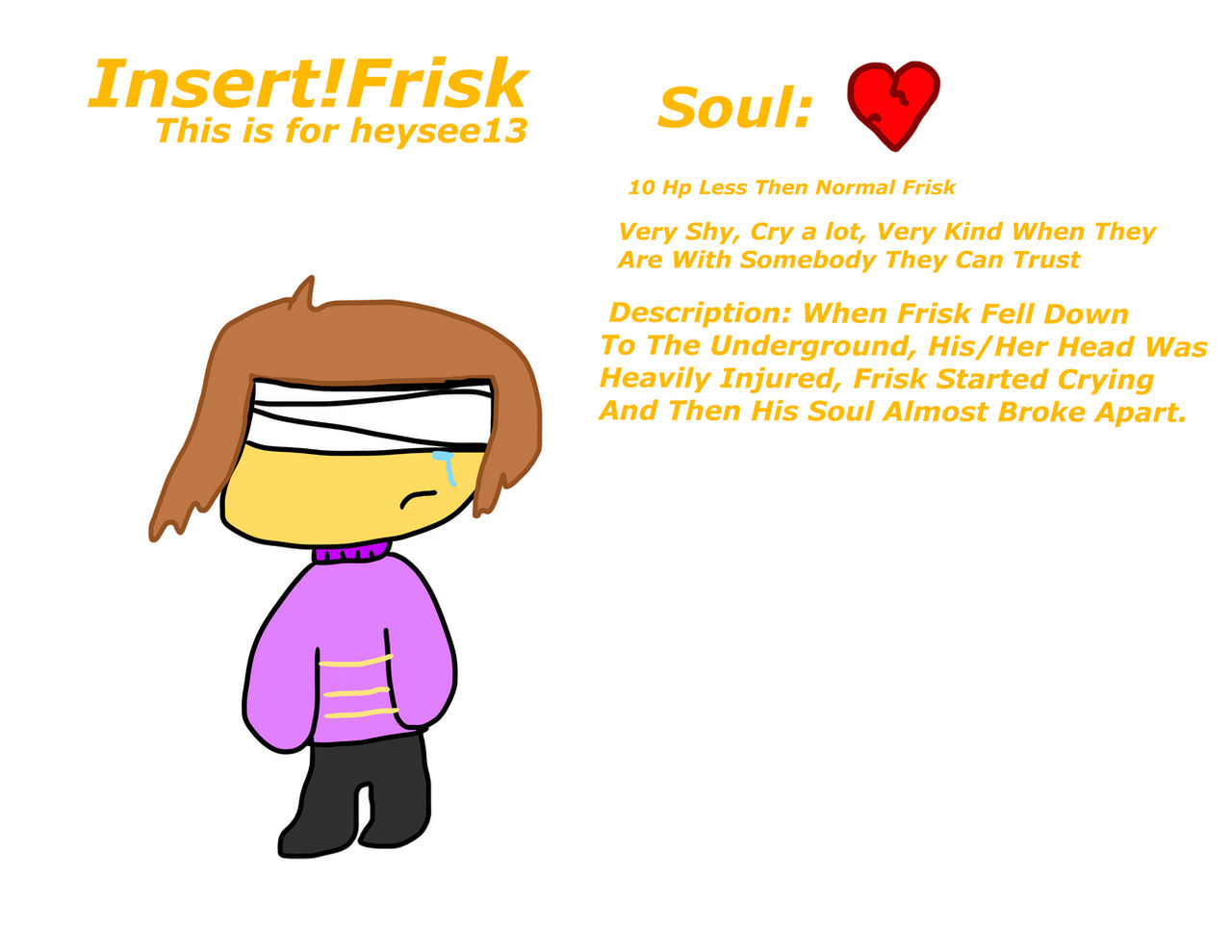 Frisk Example Diagram Insert!Frisk by OneOneIsaac on DeviantArt