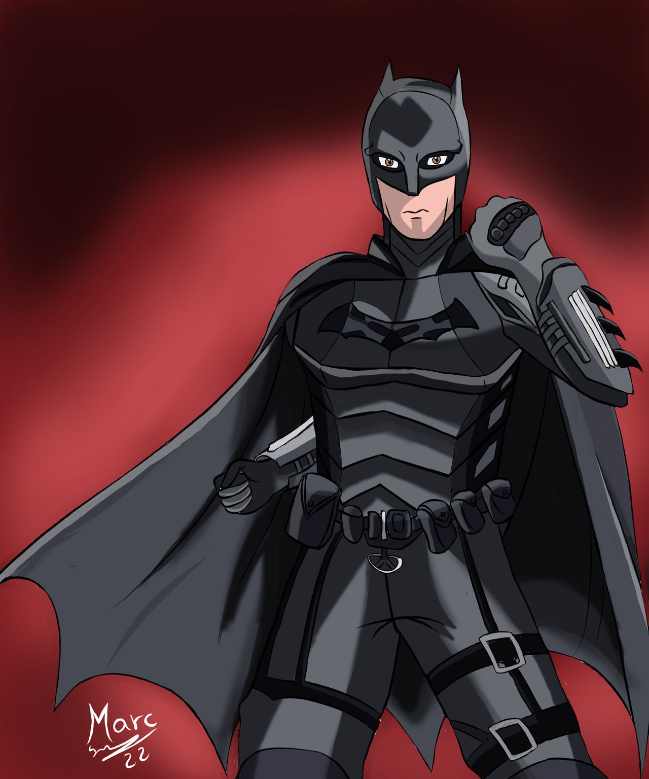 Dibujo The Batman by MarcDibujante on DeviantArt