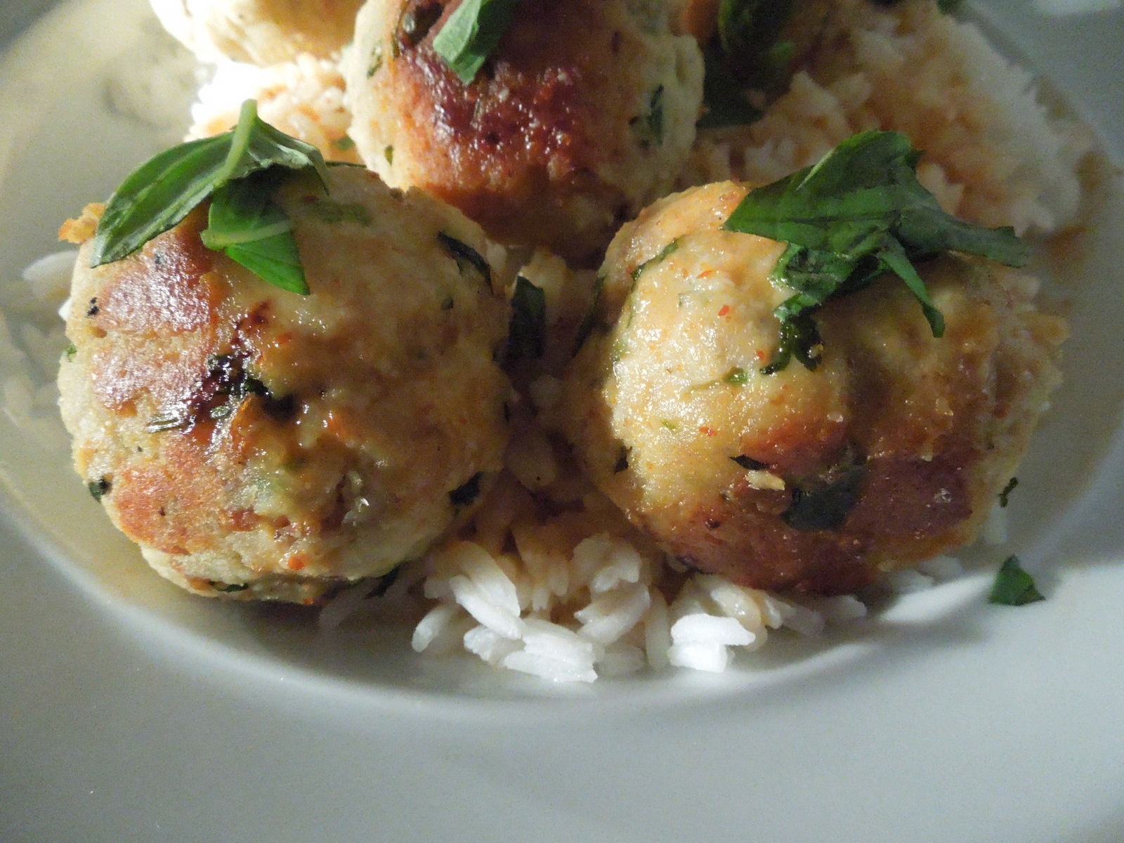 Panang Chicken Meatballs