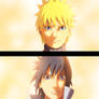Naruto And Sasuke_color_by_afran67