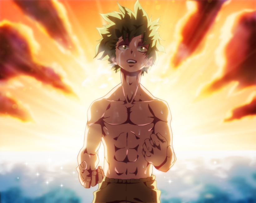 My Hero Academia_color_by_afran67