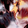 Ichigo Kurosaki Hollow mask color by afran67