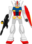 Gundam RX-78 by Deathfirebrony