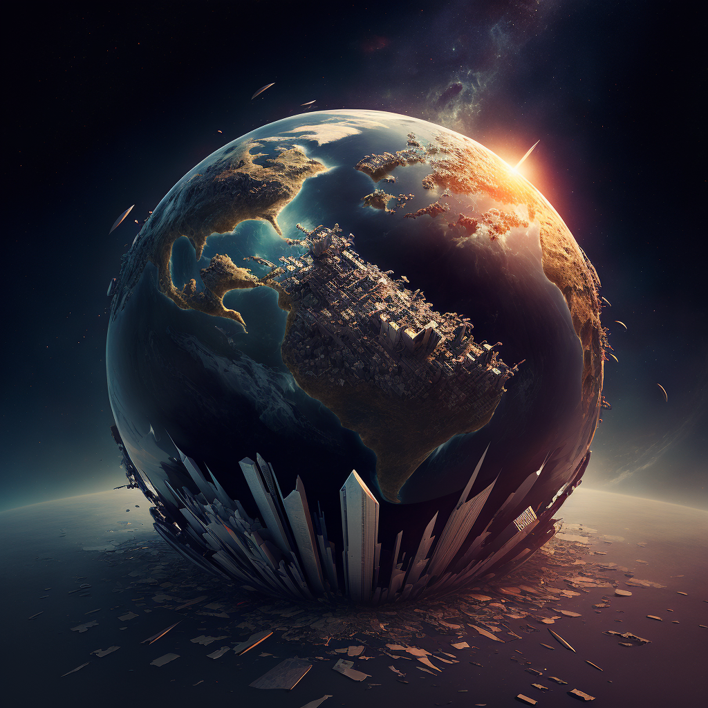 Futuristic Earth From Space by Iamabdreal on DeviantArt