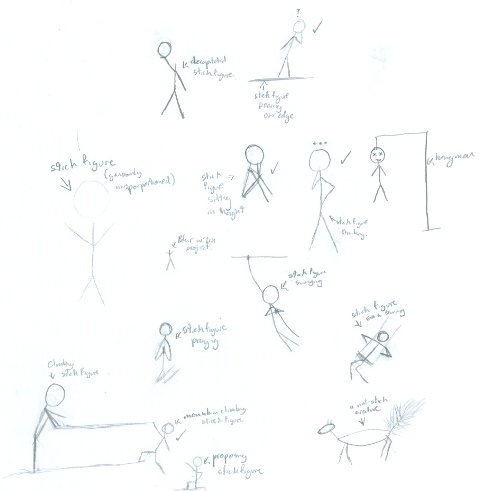 Stick Figure Knowledge Stick Figure Studies by urban-densetsu on DeviantArt