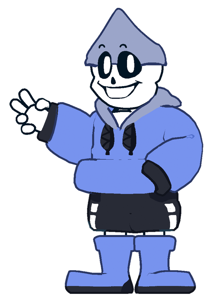SwapSwap Sans 3D Model by DrunkonSatan on DeviantArt