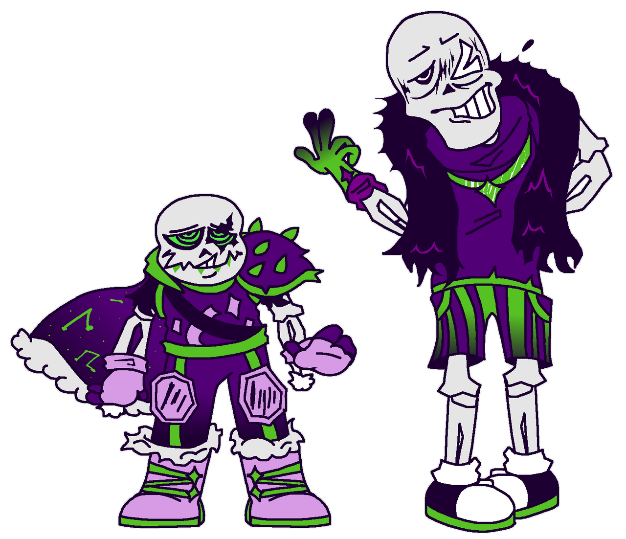 Outerswapfell Bros take by DrunkonSatan on DeviantArt