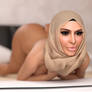 3D Hijab Kim Kardashian 6