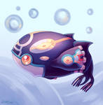 Baby Kyogre by erovoid