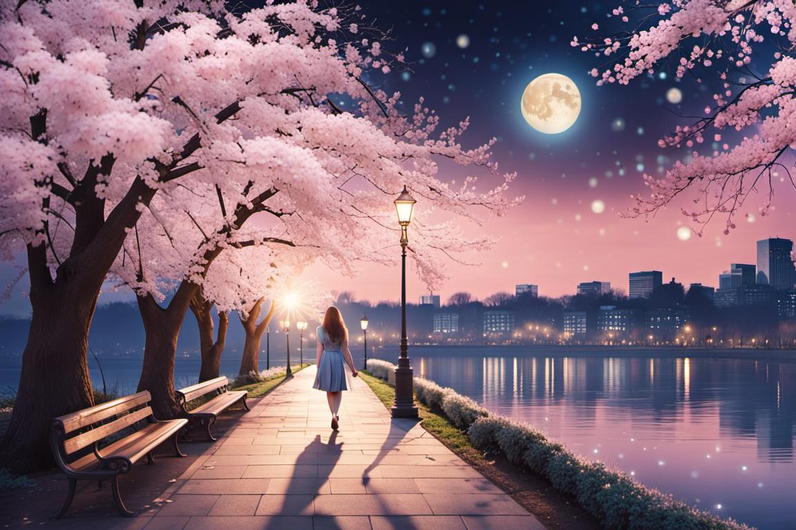 Under the Sparkling Cherry Sky