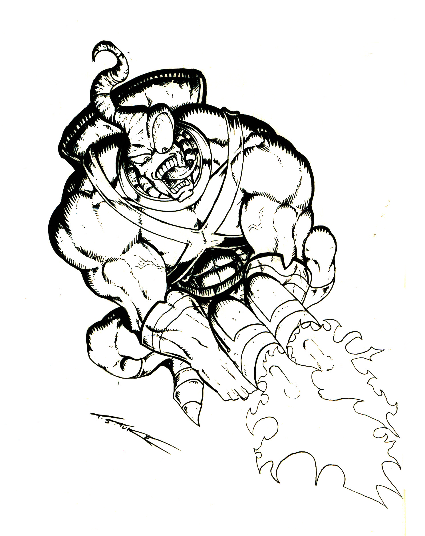 Earthworm Jim Inks