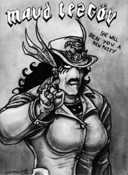 Maud Supports Motorhead by MrTuke