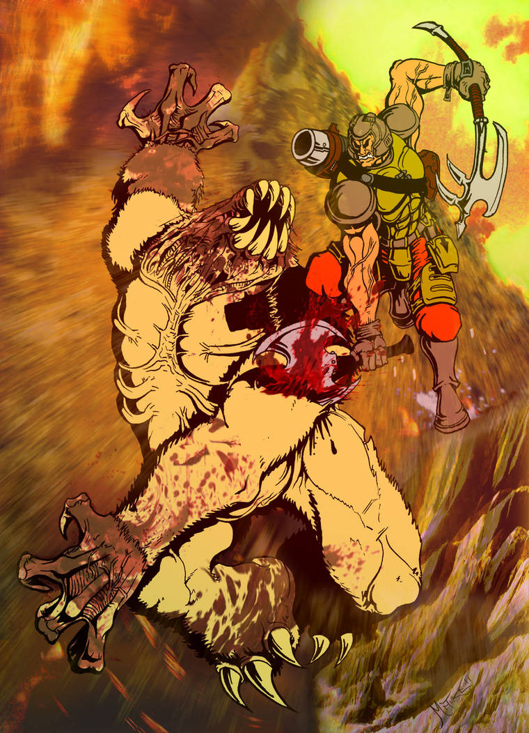 Quake pinup by MrTuke