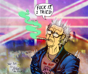 Diamond Jubilee - Queen Liz II by MrTuke