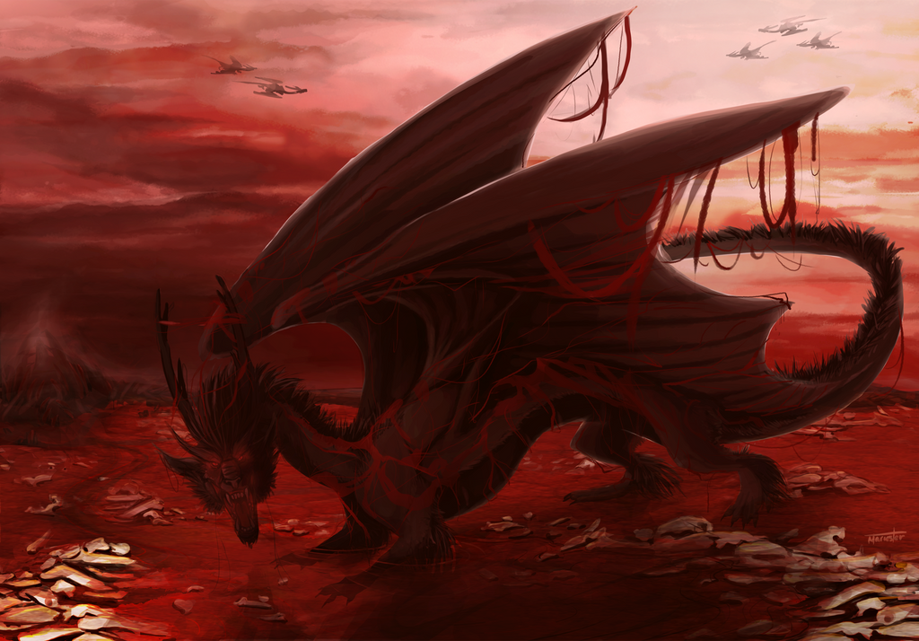 Blood Dragon By Mariester On DeviantArt blood-dragon-by-mariester-on-deviantart