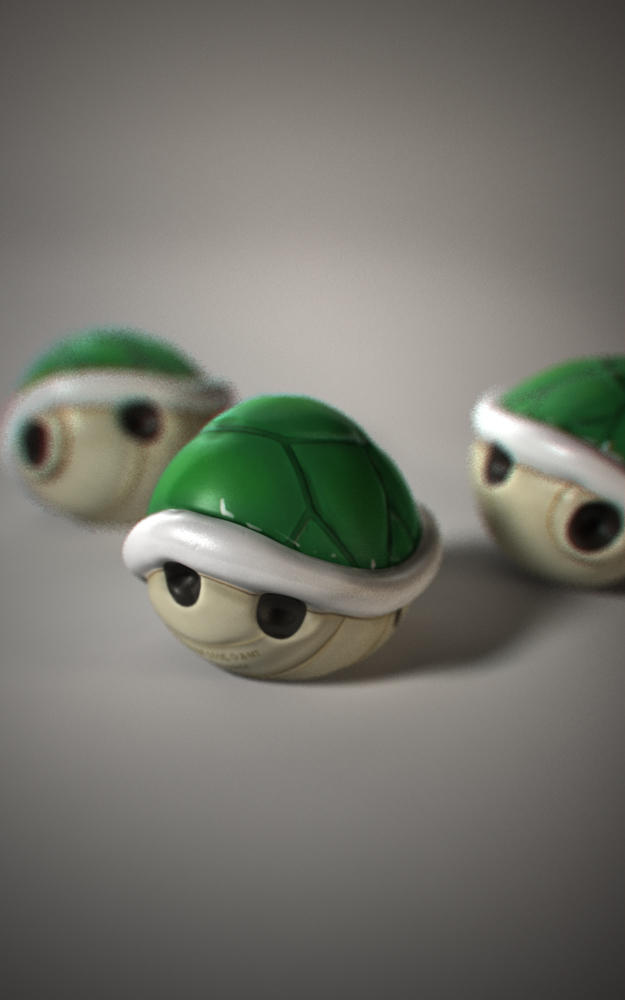 Green Koopa Shell Render by CRYart-UK on DeviantArt