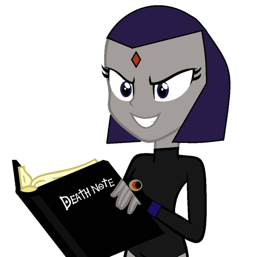Raven's Death Note by LightJediHero248 on DeviantArt