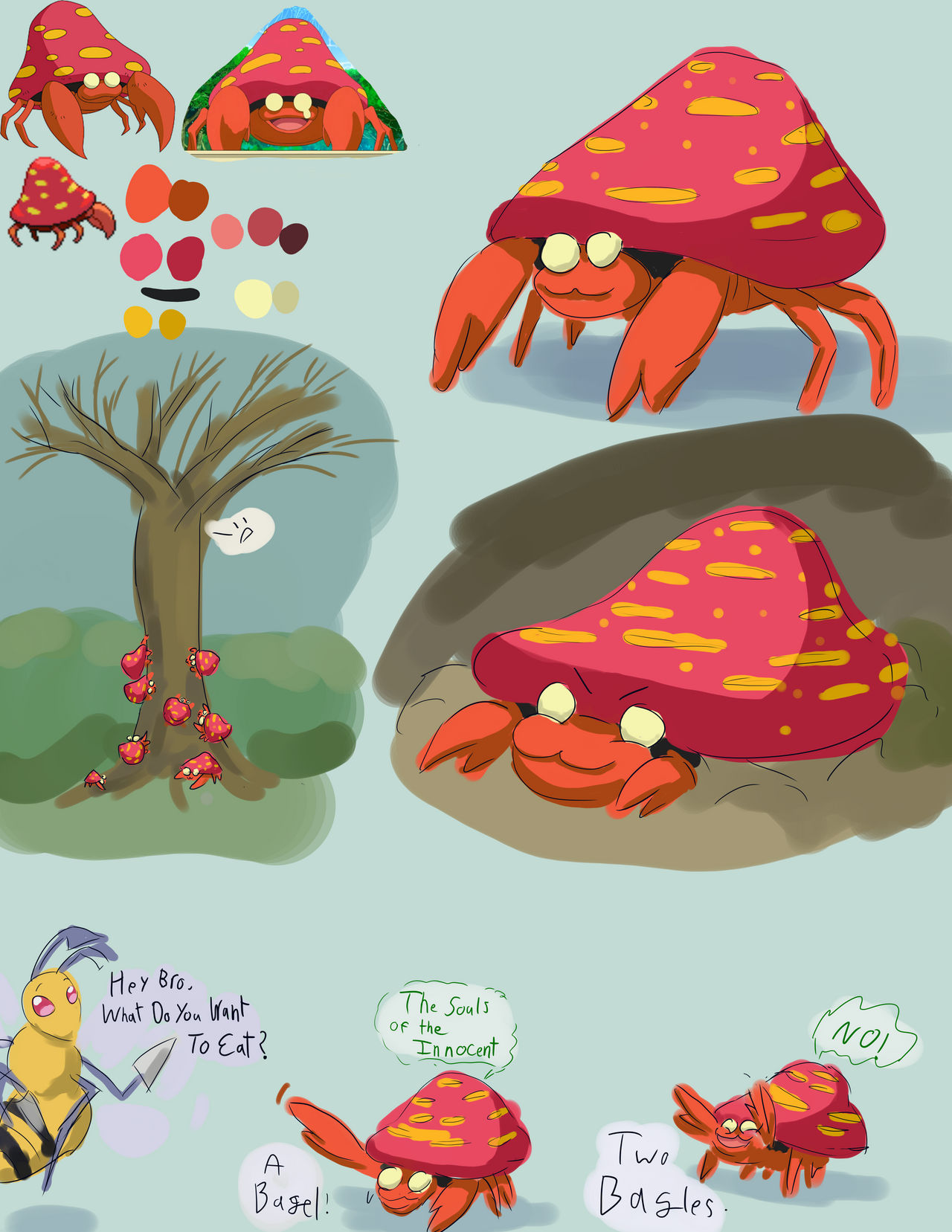 Parasect by coldfruit123 on DeviantArt