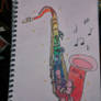 Rainbow sax