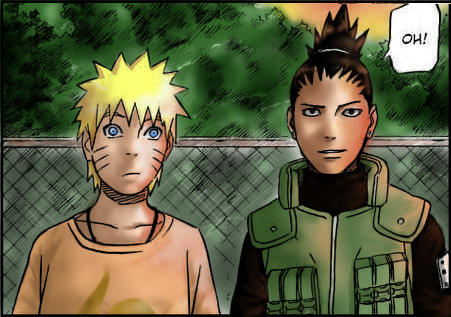 Naruto - Shikamaru saw something