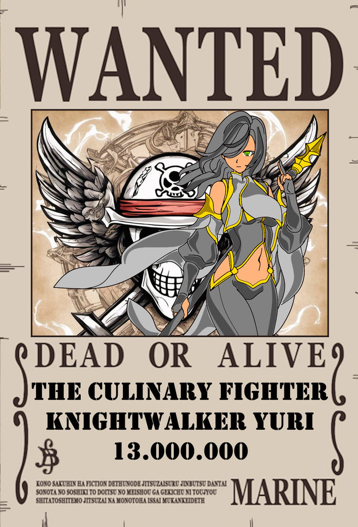 One Piece Wanted Poster psd by Akuma-no-mi-bu on DeviantArt