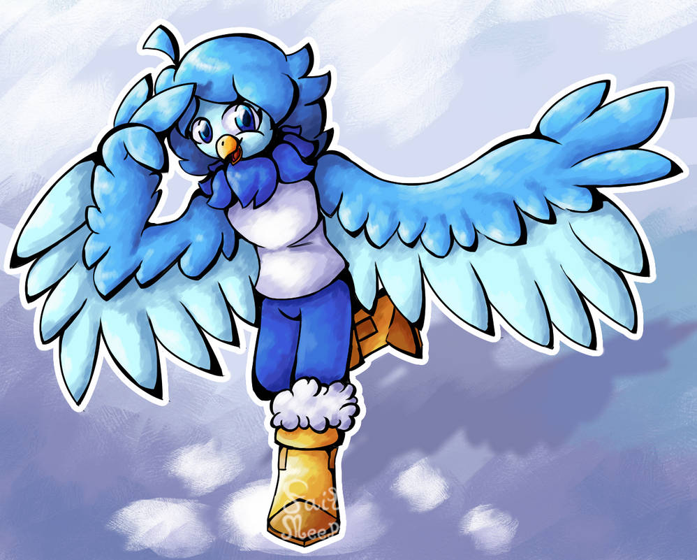 Martlet Martlet From Undertale Yellow! by FailMeep on DeviantArt