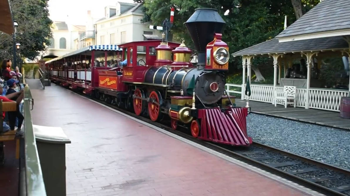 Disneyland Railroad Train (1) by AidenM06 on DeviantArt