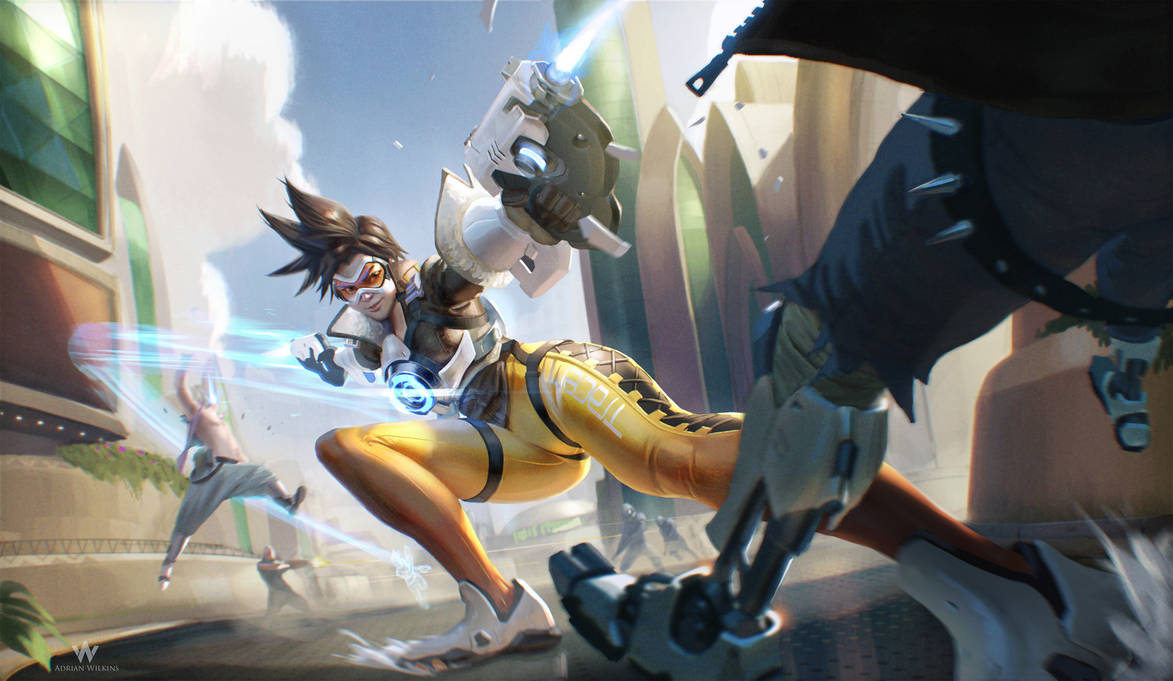 Overwatch: Tracer by Adrian-W